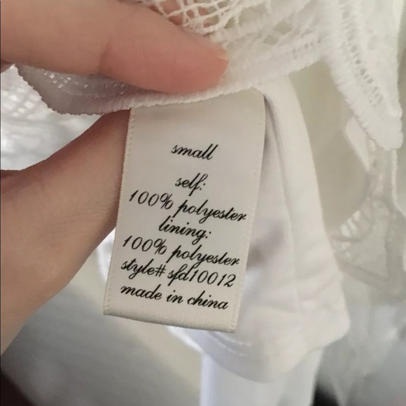 Francesca’s White Lace Dress - Picture 7 of 8